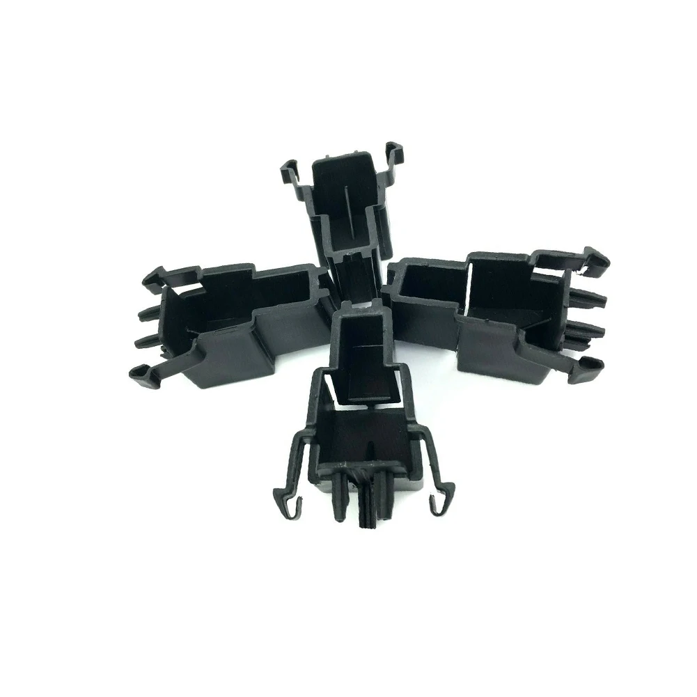 Pack of 4 Frunk Clip Reinforcement Brackets for Tesla For Model 3 OEM 1131205-00-C Cowl Support Bracket ABS Plastic