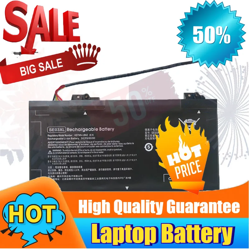SWZY SE03XL 11.55V 3615mAh Laptop Battery For HP Pavilion 14-AL000 14-AV000 14-AL061NR 14-AL001LA 14-AL062NR 14-AL015NA Battery