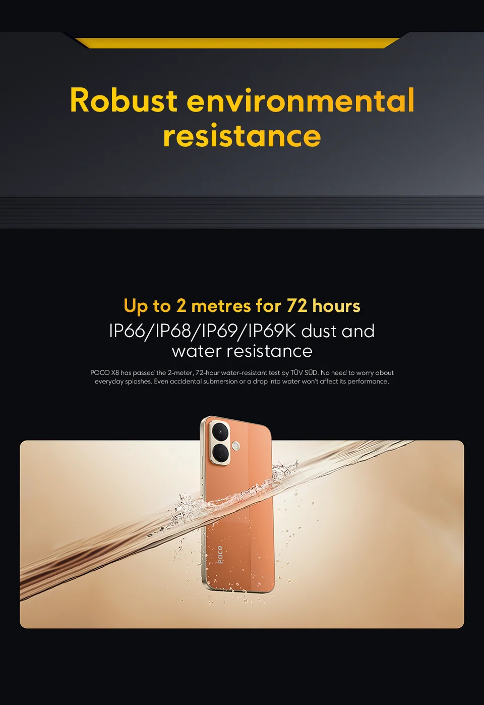 【World Premiere】Global Version POCO X8 5G Smartphone NFC 8340mAh battery 67W HyperCharge 50MP Camera Snapdragon 6s Gen 4