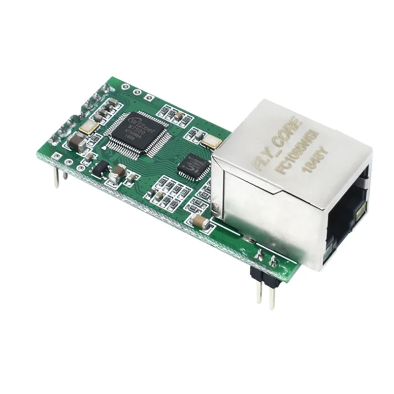 FS100P USR-TCP232-T2 Tiny Serial Ethernet Converter Module Serial UART TTL to Ethernet TCPIP Module Support DHCP and DNS