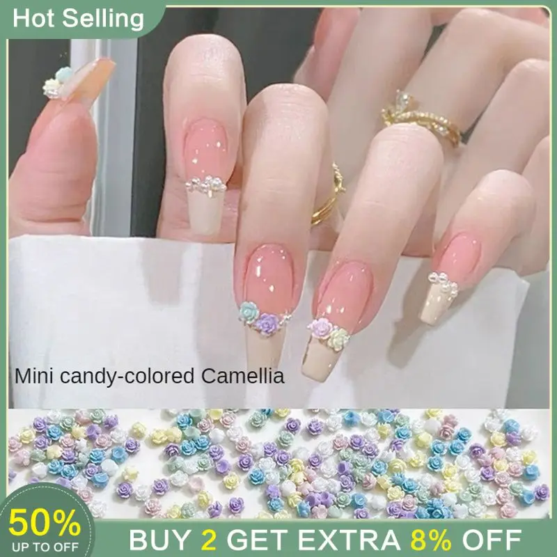 Nail Accessories Colorful High Quality Material Candy Manicure Fashion Accessories Dopamine Color System Water Proof Lovely