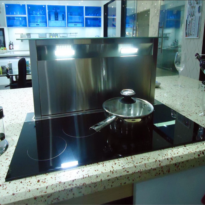 90 cm lower range hood exhaust fan chimney cover