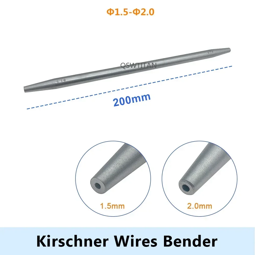 Stainless Steel Bone Kirschner Wires Bender Veterinary Orthopedics Instruments 1PCS