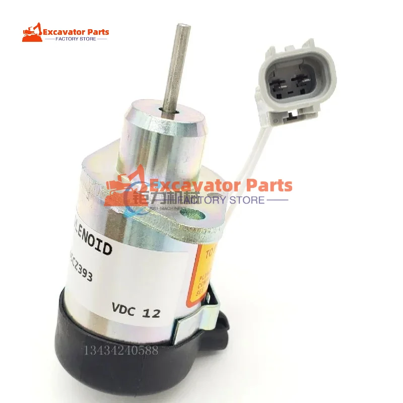 For Vo-lvo ec 55 60 80 120 140D Kubota KX D2.6 D3.8Stall solenoid valve switch Excavator Parts