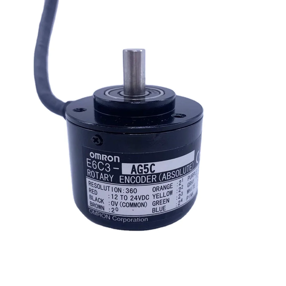 Rotary Absolute Encoder E6C3-AG5C 360PPR New