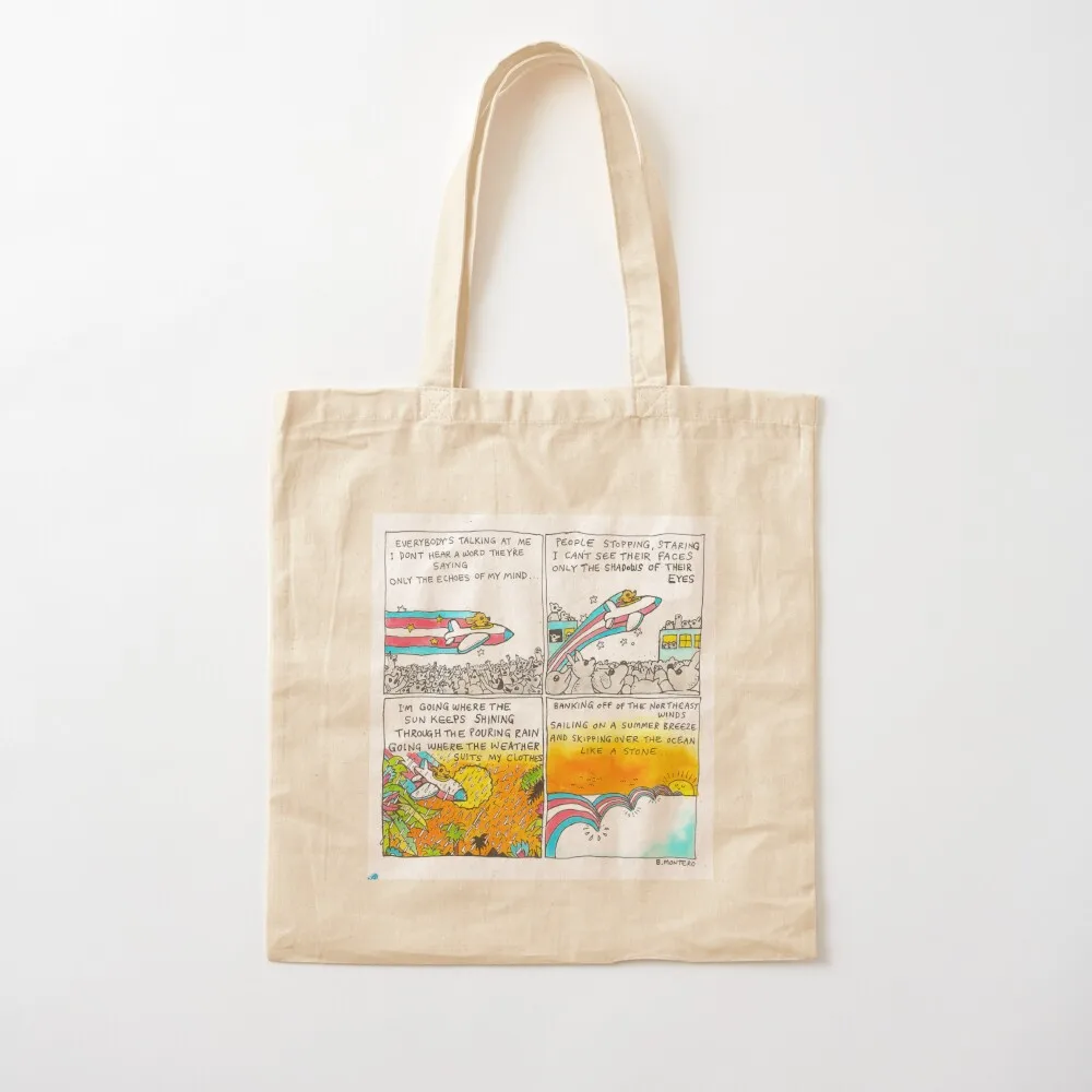 

Everybodys Talkin' At Me Tote Bag shopping bag logo Gift bags Woman shopper bag Canvas stote