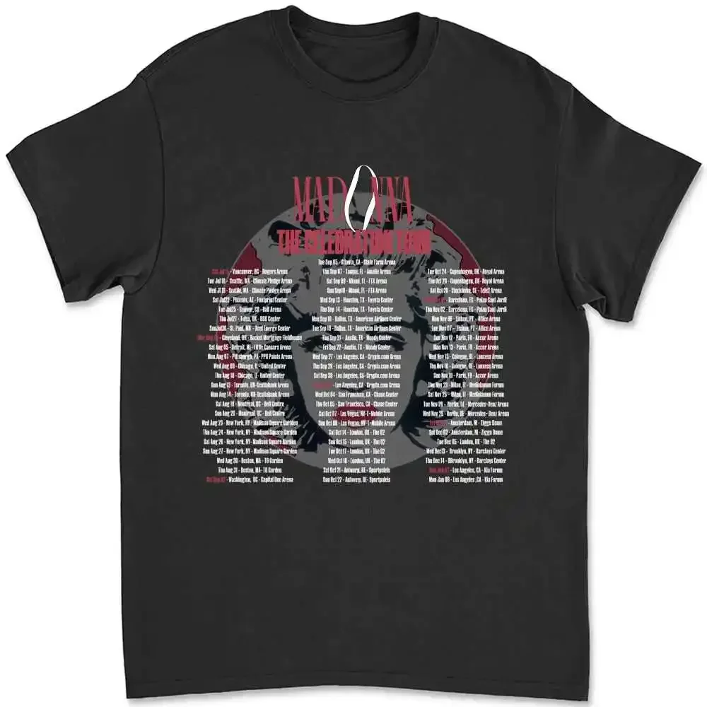 2023 Tour Madonna The Celebration T Shirt 90S Vintage Four Decades 9L4Q