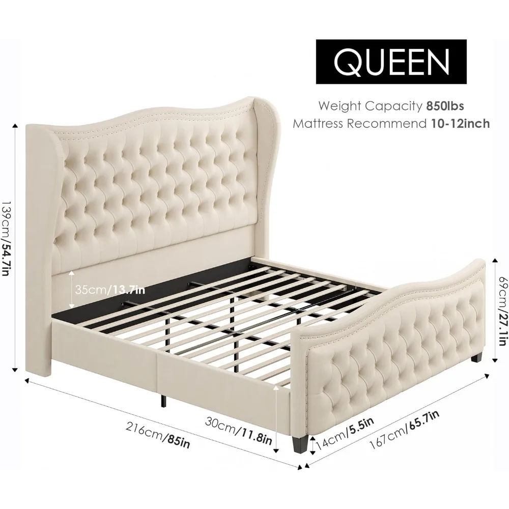 Queen Bed Frame,55