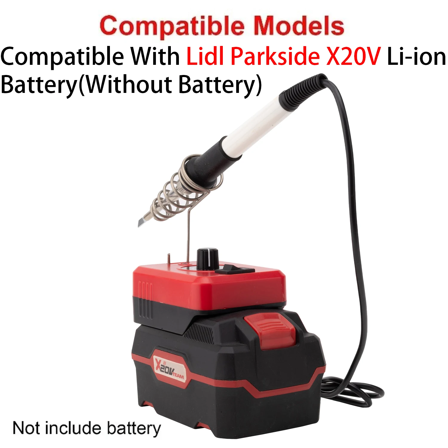 T12 soldering iron For Lidl Parkside X20V Li-ion Battery accessory electronic components T12 soldering iron