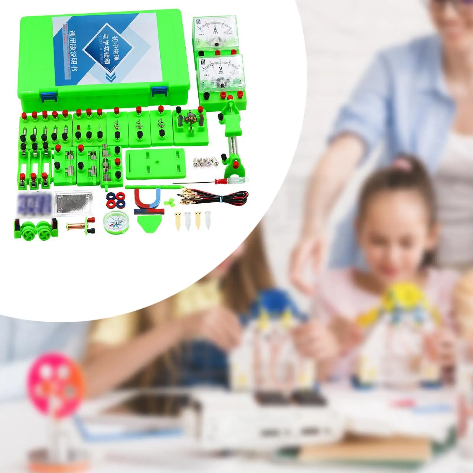 

Electricity Circuit Experiment Set Physics Basic for Classroom Birthday Gift