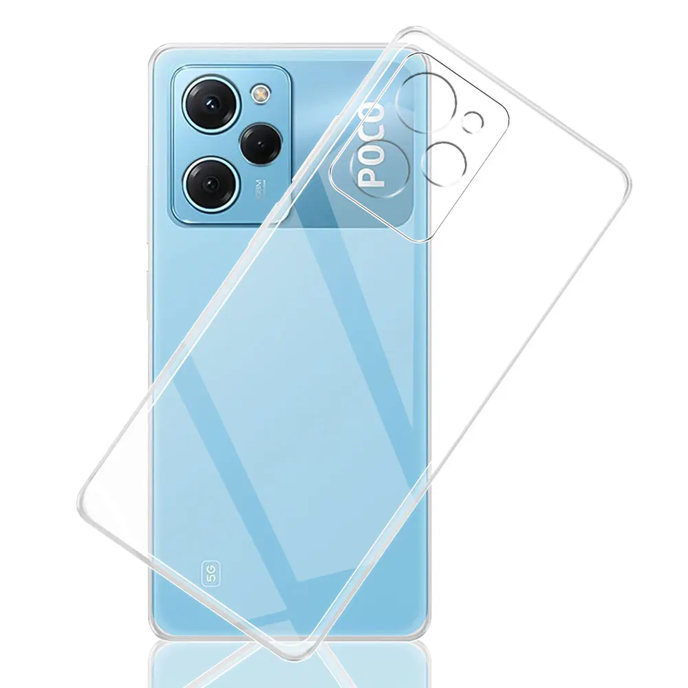 For Xiaomi Poco X5 Pro Case Silicone Soft Clear Cover Fundas For Xiaomi Poco X5 Phone Case For Xiaomi Poco X5 Pro Bumper Coque