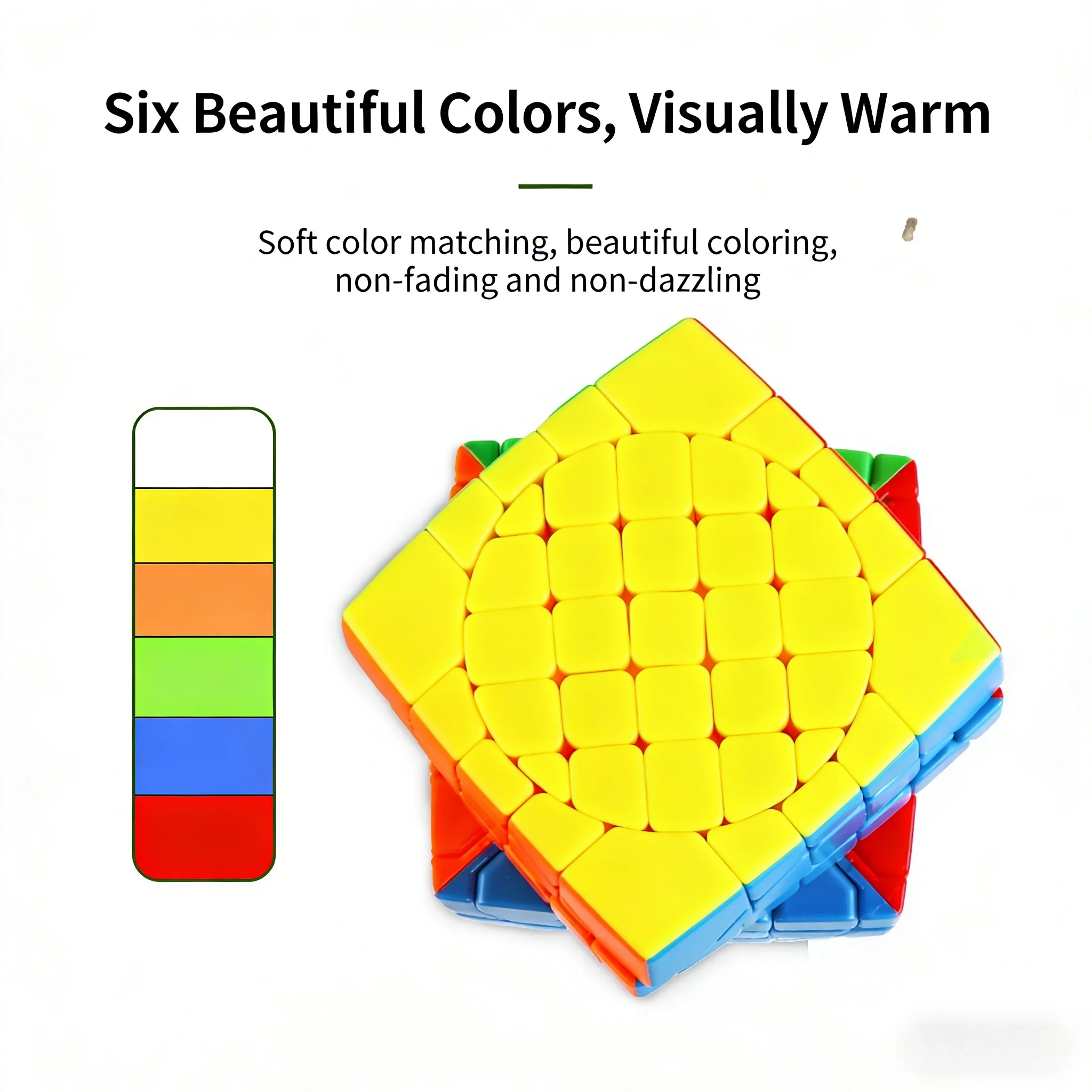 

SengSo Circular 5x5x5 4.0 Cube Multi-shape Multi-challenge Strange Shape Cube Professional Puzzle Toys Cubo Magico