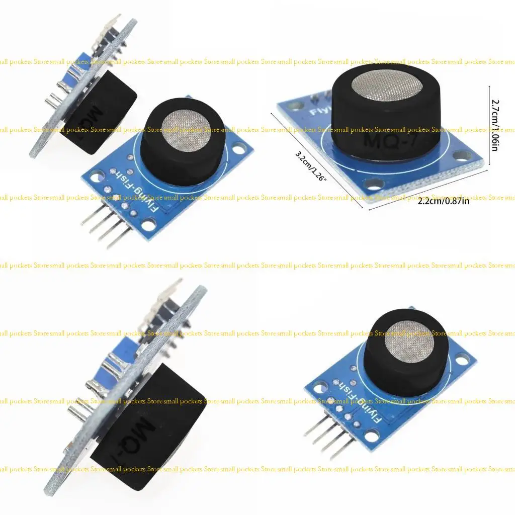 R1WD MQ-7 Modulo sensore Rilevatore gas respiratorio Rilevamento monossido carbonio per