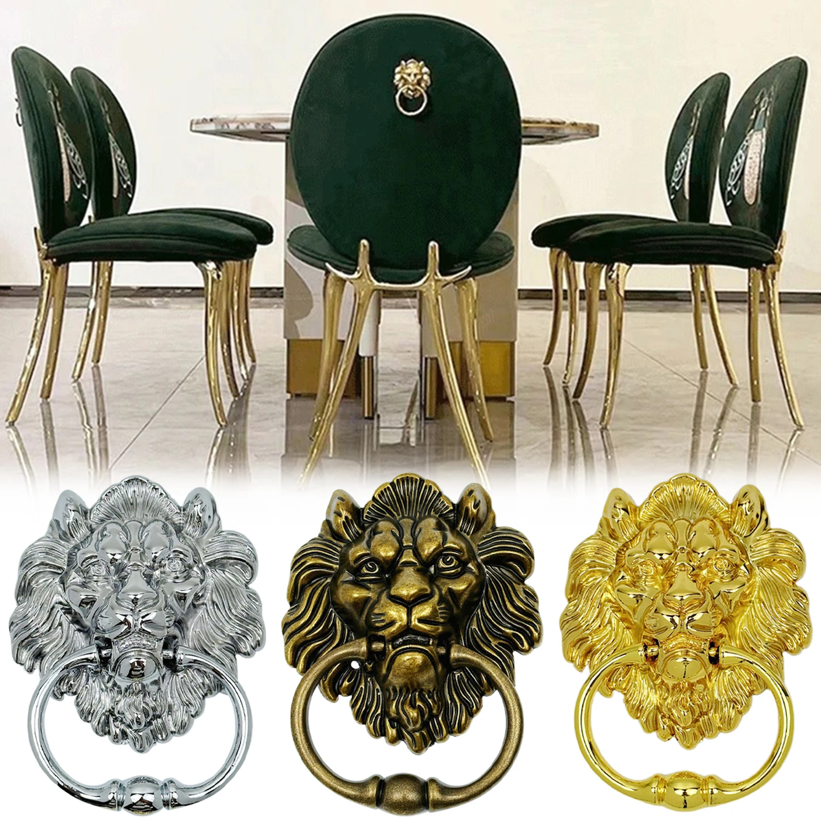 

Антикварная фурнитура для входных дверей из цинкового сплава премиум-класса для длительной долговечности. Декор для входа