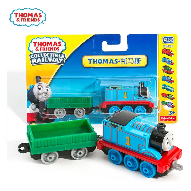 Orijinal Thomas ve arkadaş tren Strackmaster 1/43 Diecast parça araba modeli çocuklar için eğitim oyuncaklar Boys koleksiyonu doğum günü hediyesi