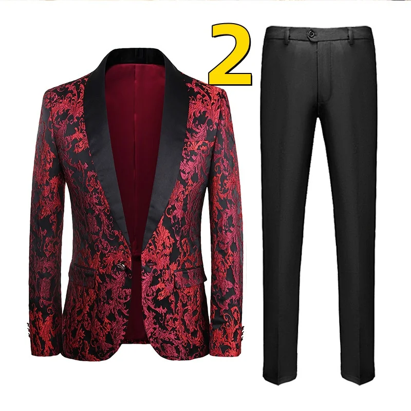 M10235 High Quality Men's Suit Sets Men's Clothing Plus Size Groomsmen Dresses