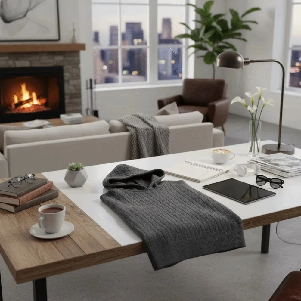 

Весенне-осенние вязаные худи с длинным рукавом, повседневные свободные толстовки с капюшоном, простые пуловеры, вязаные свитера для школьников