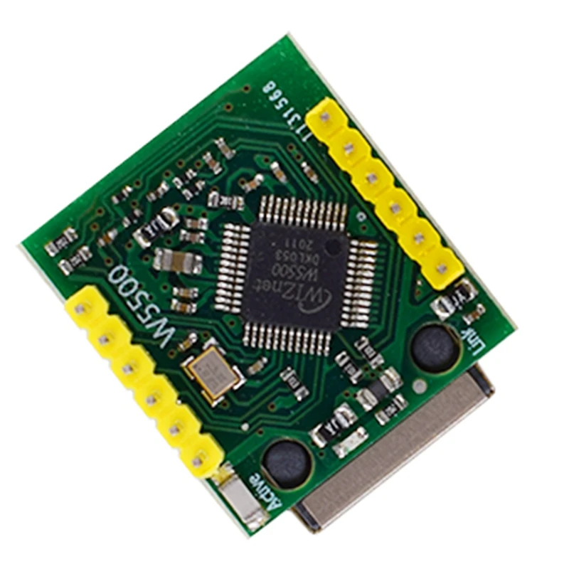 2 PZ/LOTTO USR-ES1 W5500 Chip di Nuova SPI Per LAN/ Ethernet Converter TCP/IP Mod Modulo