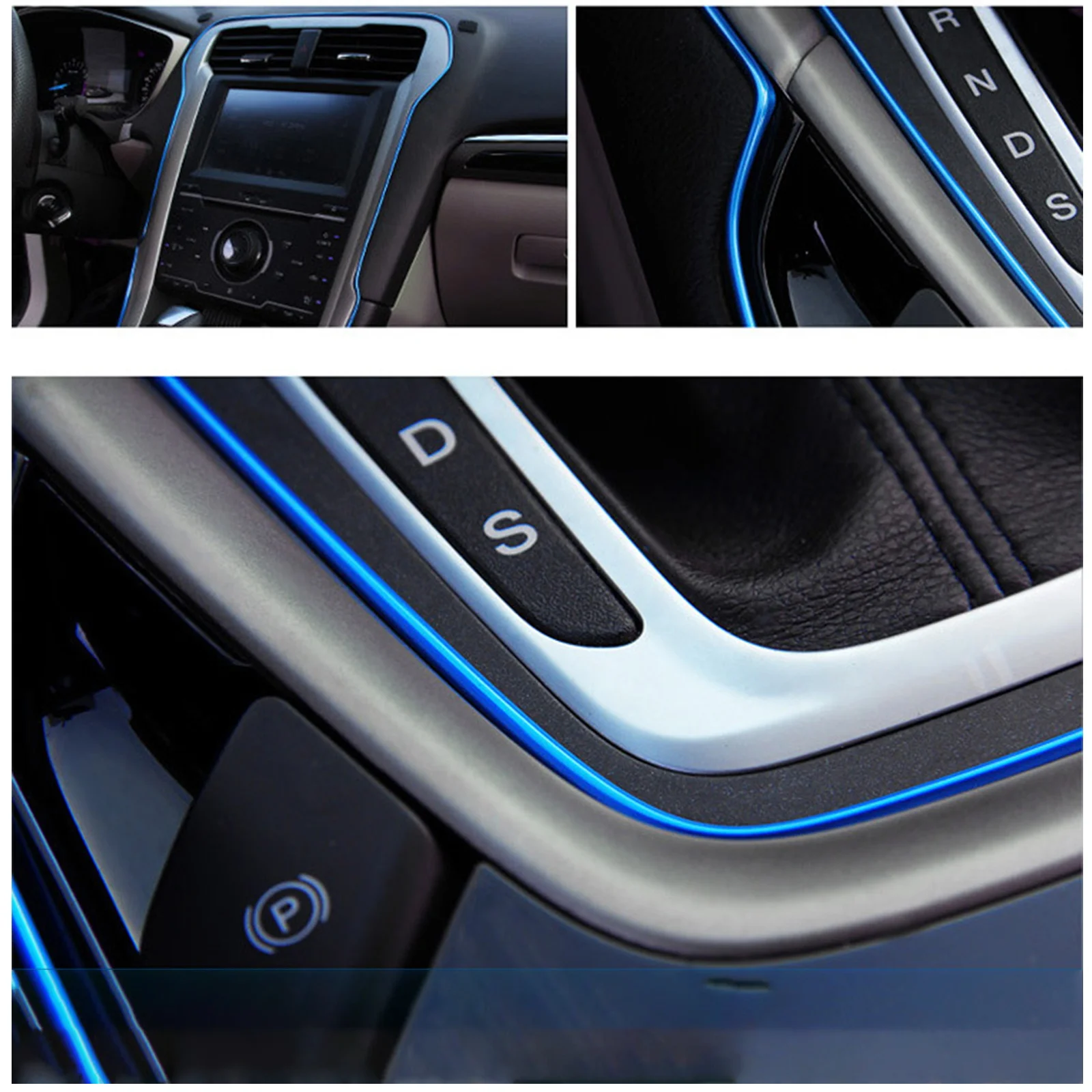 

Car Interior Trim Strips 10M PVC Flexible Decorative Accessories Gap Fillers Molding Line Sticker Universal Auto Decoration
