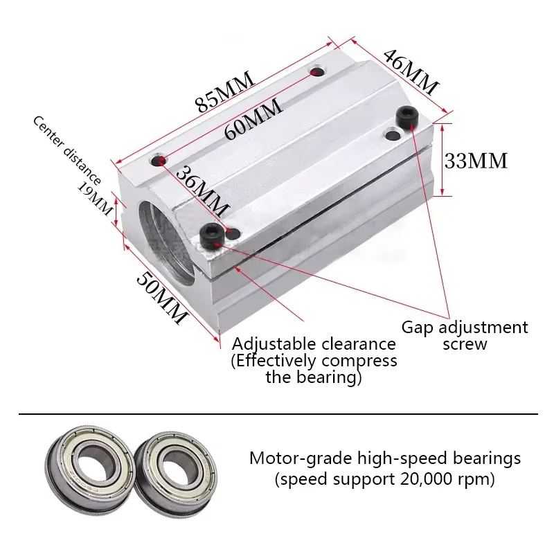 DIY Mini Lathe Woodworking Beads Machine Spindle Assembly Four-jaw Three-jaw Chuck 50/63 for Precision Crafting And Tooling