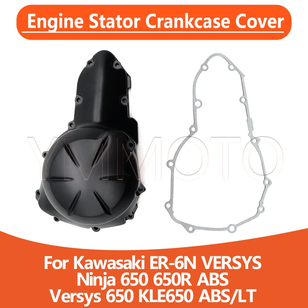 

For Kawasaki Ninja 650R 2009-2011 Versys 650 ABS 2012-2016 ER-6N 2009-2010 Versys 650 Motorcycle Engine Stator Cover Crank Case