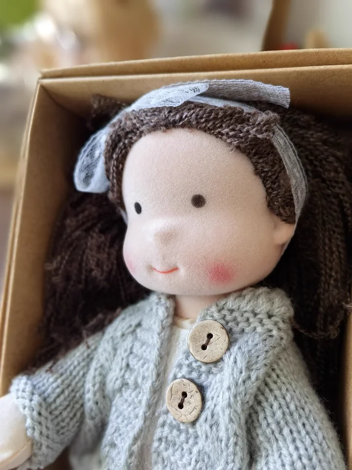 ตุ๊กตาทำมือ Waldorf Astoria ของเล่นเด็ก ตุ๊กตา BJD ตุ๊กตาผ้า Waldorf