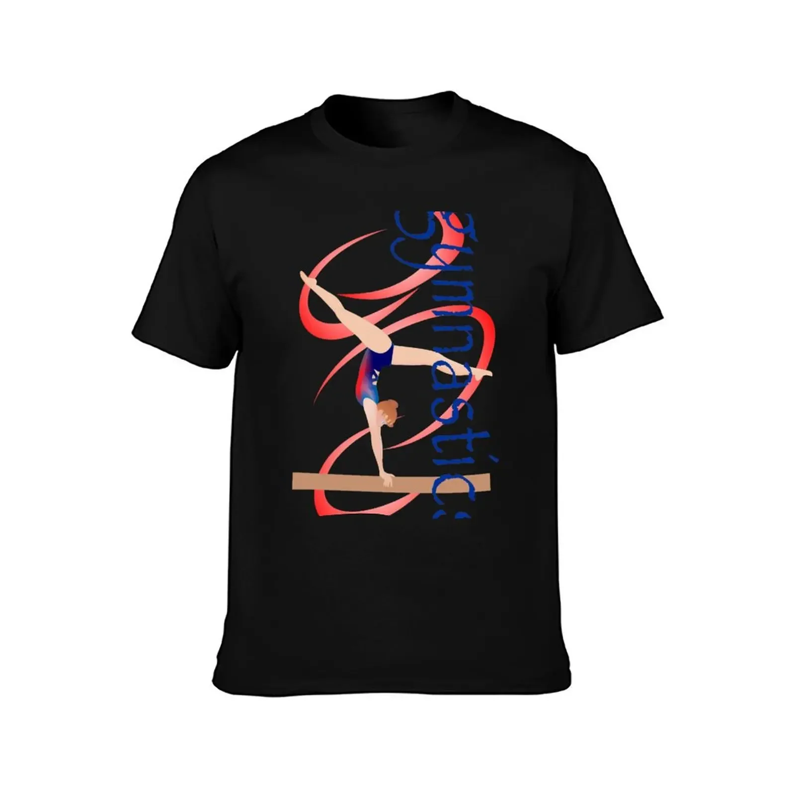 Gymnastics - Swirl T-Shirt cute tops oversizeds blanks plus size tops mens t shirts top quality