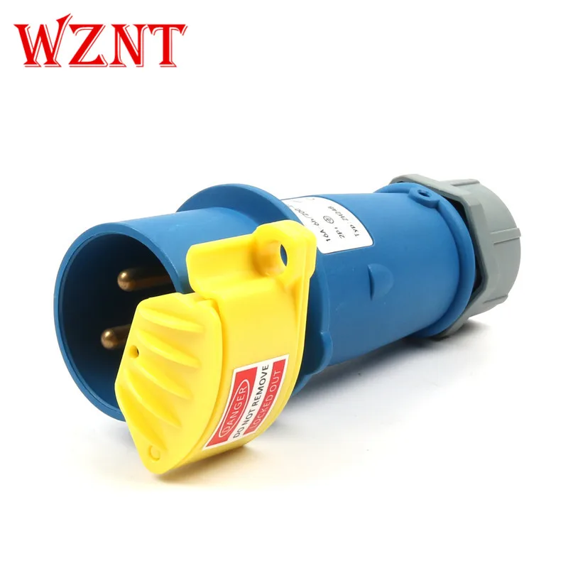 Industrial Waterproof Plug Lock 16-125A Engineering Plastic LOTO Lock Stop Lock For Electric Plug PC Various sizes