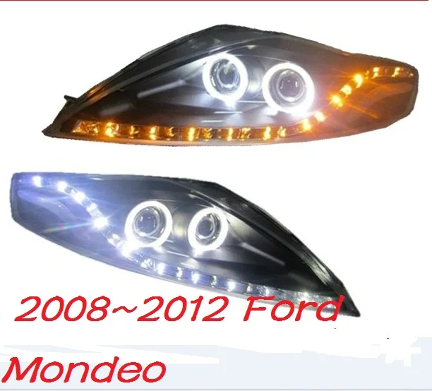 

2pcs Car Head Lamp For Mondeo 2008 2009 2010 2011 2012 2013 2014 2015 Headlight fusion Head light DRL hi lo Lens Bi-Xenon HID