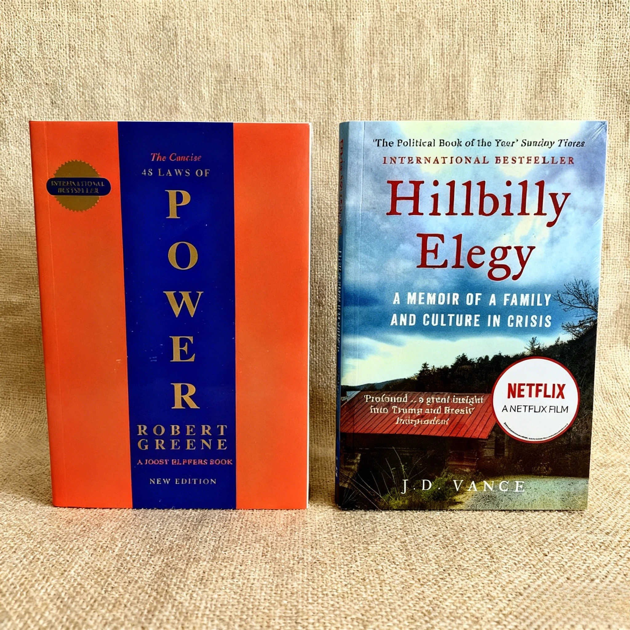 

《The Concise 48 Laws Of Power》+《Hillbilly Elegy》The core law of power game Social economic and cultural crisis working class