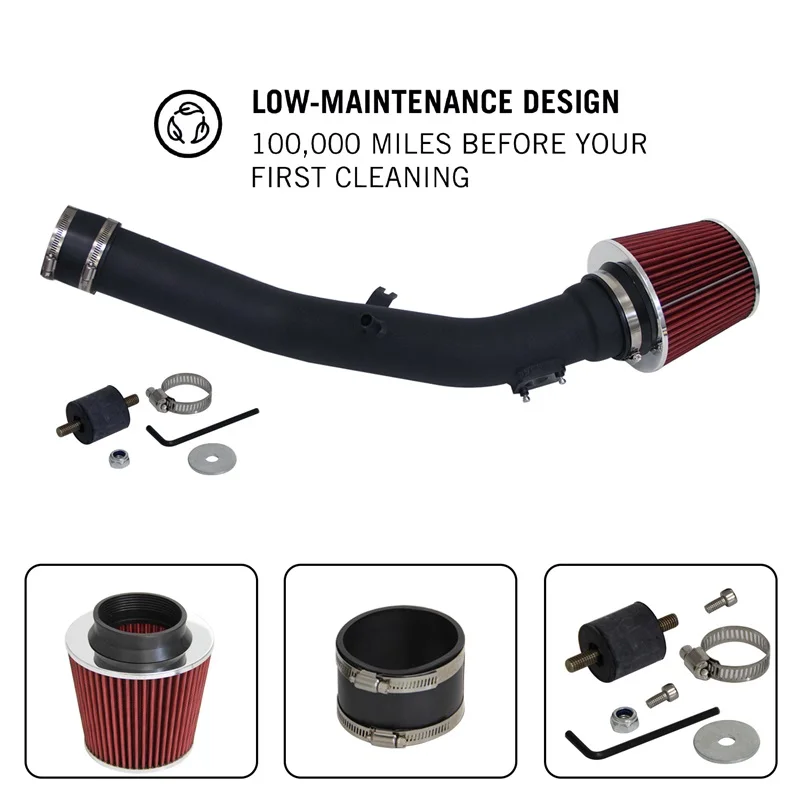 Cold Air Intake Pipe Kit & Air Filter Fits for Lexus IS250 2.5L 2006-2013 IS350 3.5L 2006-2011 V6 Engine