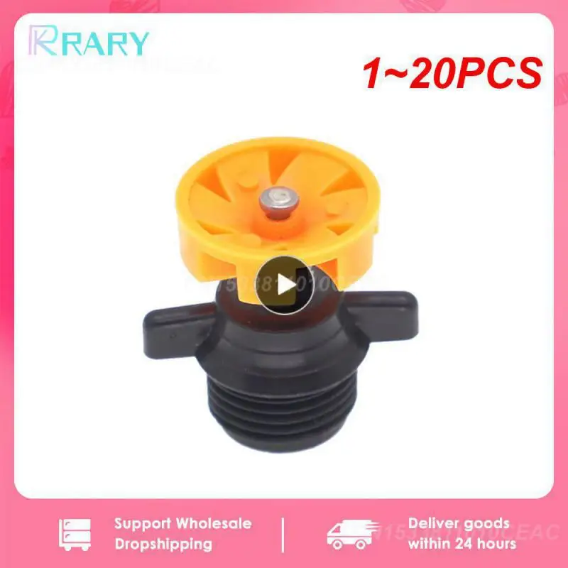 1~20PCS Male Thread Automatic Rotation 360 Degree Watering Nozzle Sprinkler Garden Park Lawn Flower Vegetable Irrigation