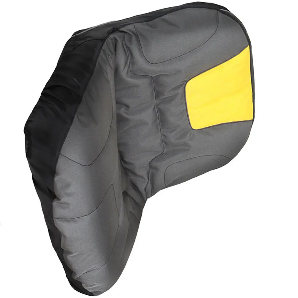 Polyester Tractor Seat Cover Lightweight Wear Resistant Riding Lawn Mower Seat Protector Dustproof Mower Accessories