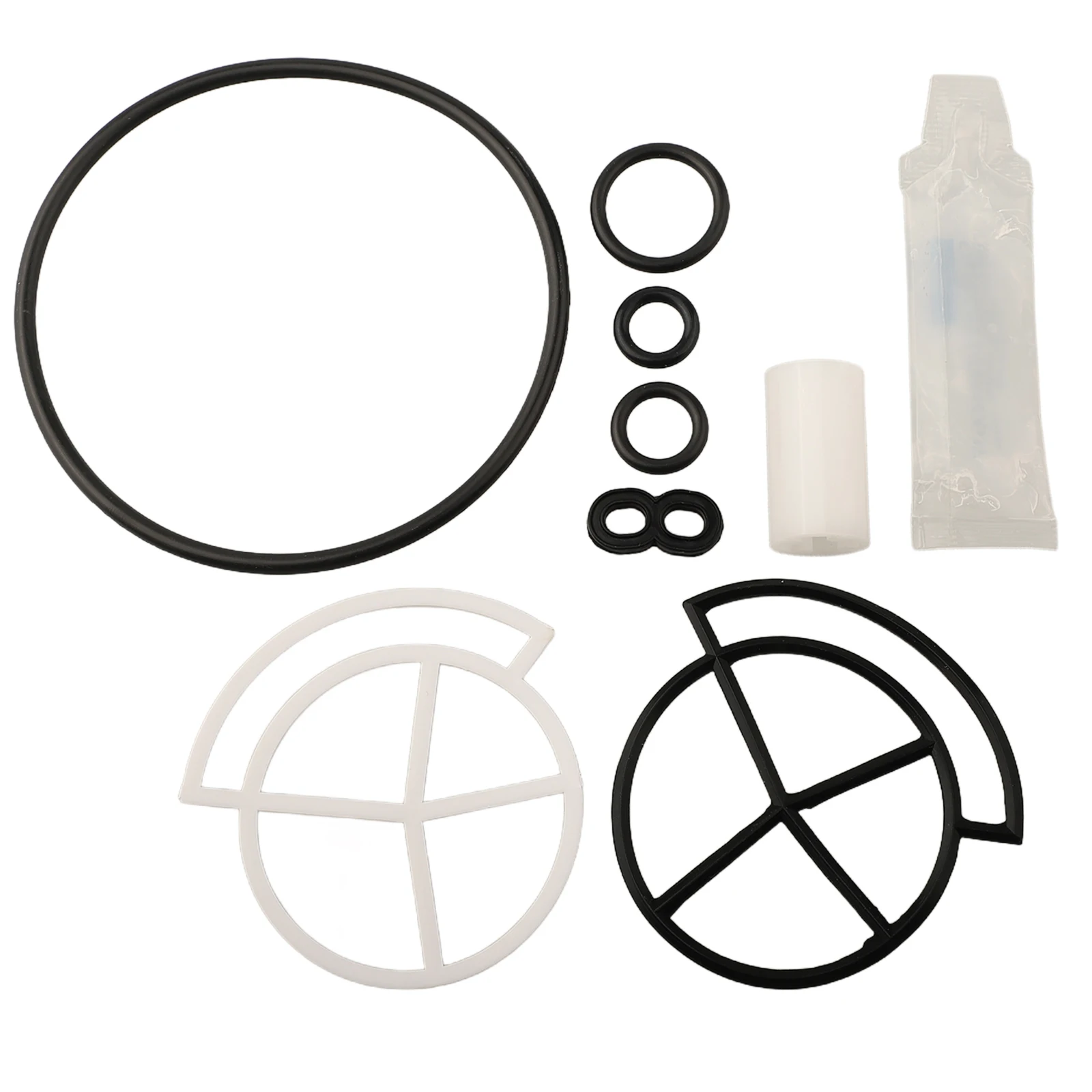 1set 7129716 Water Softener Seal Kit 5 Screw Covers Water Softener Gasket Sealing Special-shaped Rings For 3/4-inch Valves