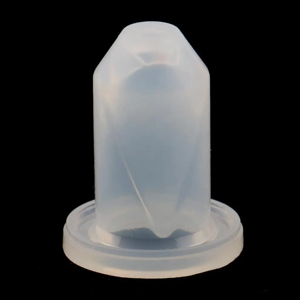 DIY Creative Lip Balm Silicone Cosmetic Tool for 12.1mm Tube Rose Shape