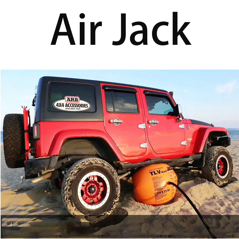 Inflatable Jack Convenient Airbag 4.2T For Car SUV Sedan Wheel Support Jacks Auto Emergency Escape Car Disassembly Tools  ﻿