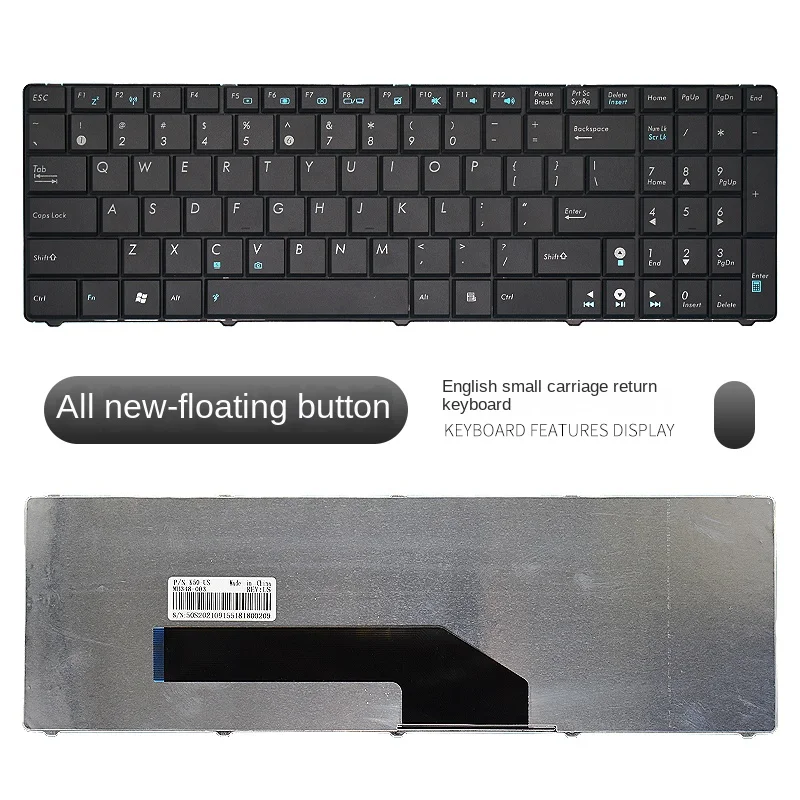 

Замените костюм для клавиатуры ноутбука ASUS K50 X5DI K50AB X5IC X5DC X66IC K50IN K70IN K61