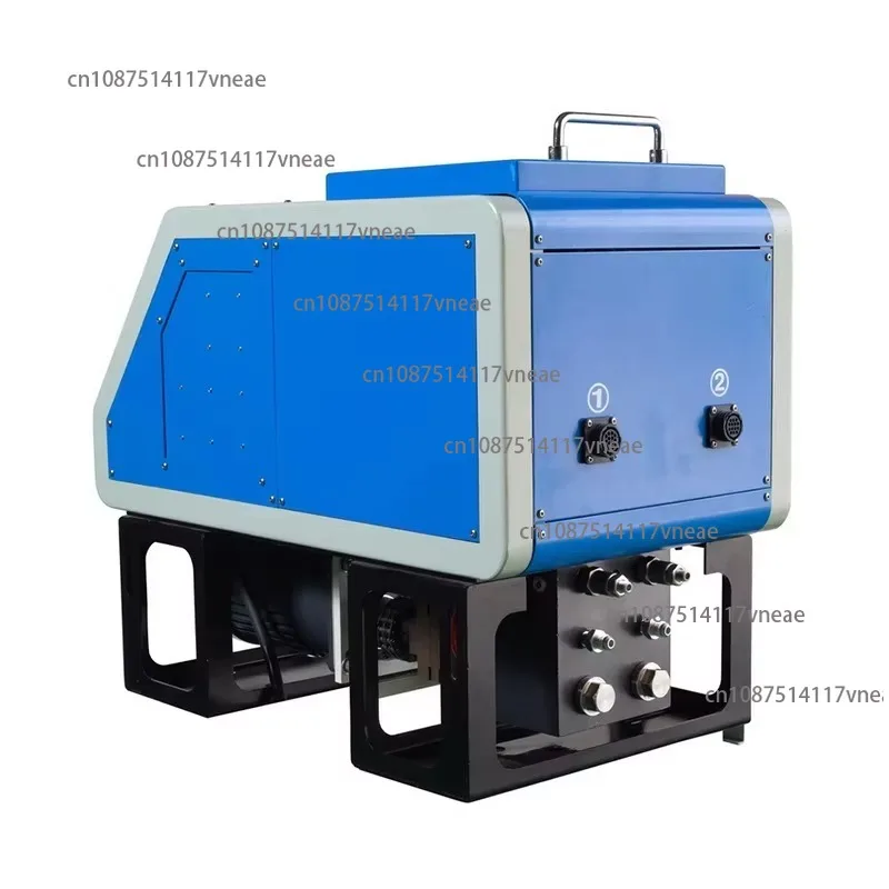 Horizontal Gear Pump Glue Applyling Equipment Cosmetic Box Hot Melt Glue Spray Machine Factory Supply Plastic