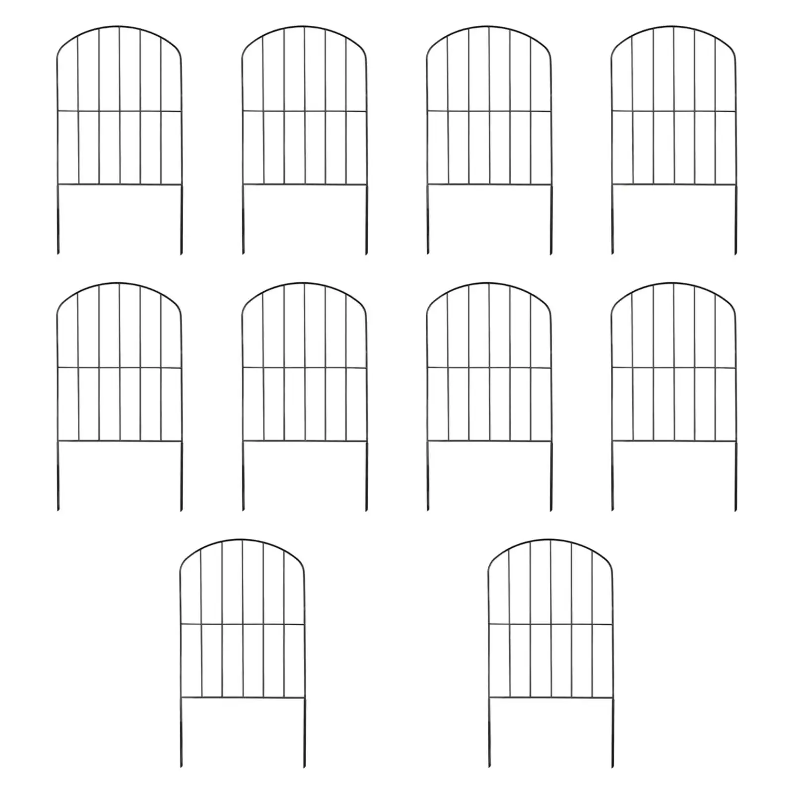 

10 шт. панелей для садового ограждения, декор для свадьбы, для уединения во дворе, для ограждения зоны для животных