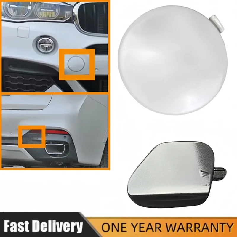 

Auto Front or Rear Front Bumper Tow Hook Cap Cover for BMW X6 F16 M Sport 2015 2016 2017 2018 2019 51118065933 51128056540