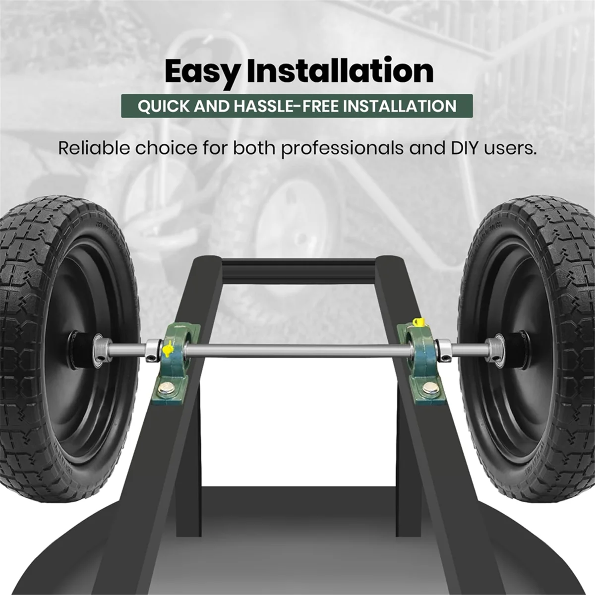 A002 2 حزمة UCP205-16 محمل كروي مثبت على شكل وسادة - محامل فولاذية مقاس 1 بوصة مع قاعدة من الحديد الزهر الصلب