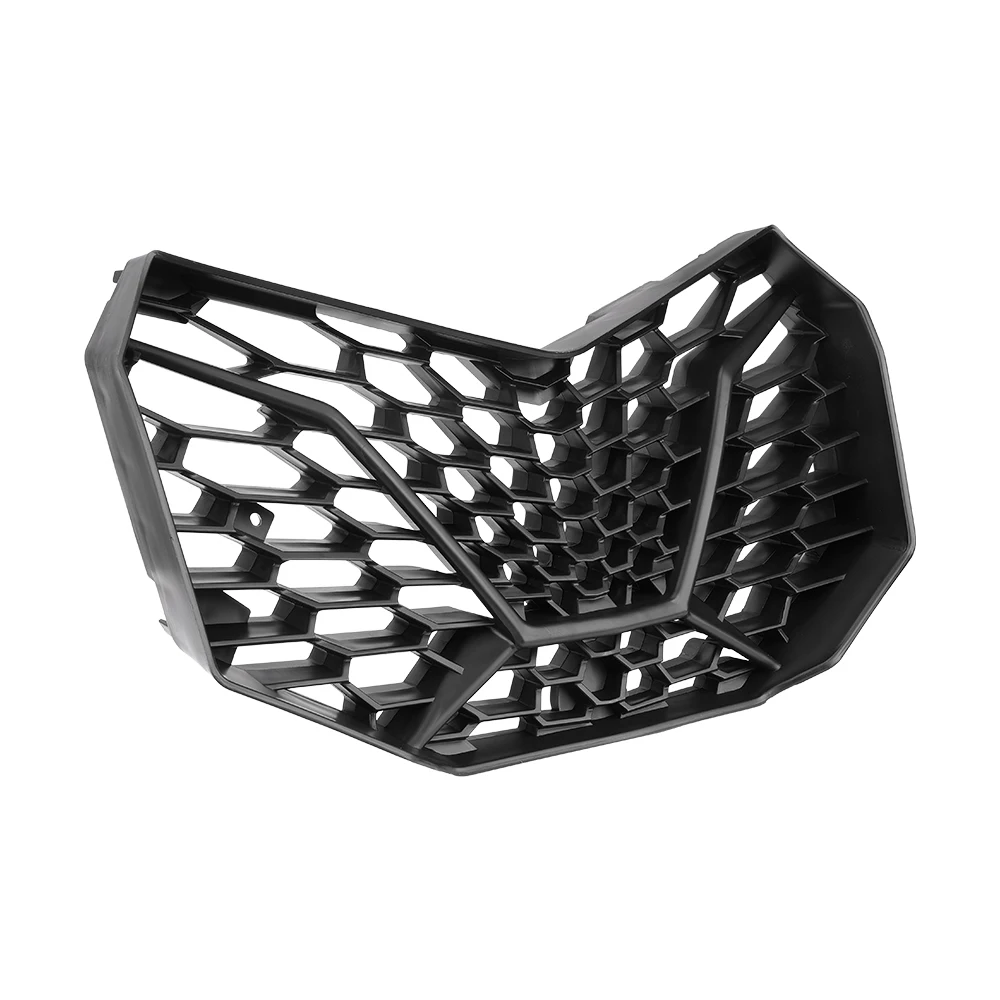 

For Can-am Maverick X3 Max R RR 4x4 XMR XDS XRC XRS DS RS Turbo DPS 900 2017-2025 Bumper Mesh Grill Black Front Radiator Grille