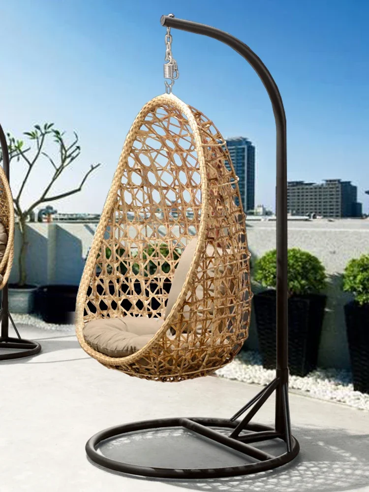 Hanging basket, rattan chair, terrace, swing, indoor single person rocking chair, dormitory, adult hanging basket