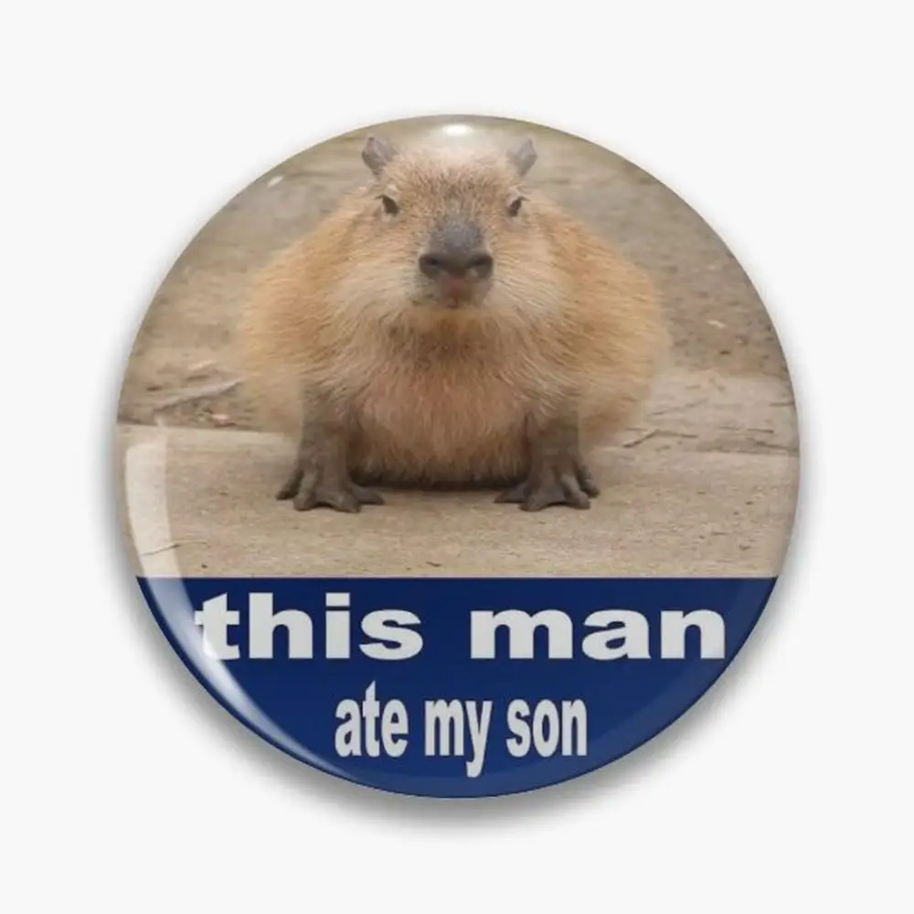this man ate my son Pin Buttons Brooches Pin Jewelry Accessory Customize Brooch Fashion Lapel Badges