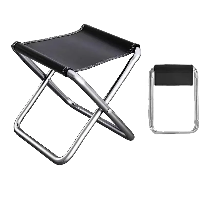 Outdoor Folding Stool, Portable Fishing Pony Camping Folding Small Stool, Foldable CP