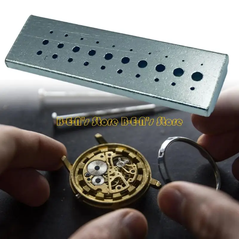 Y1AD Permanent Steel Watch Tool Set for Delicate Motion Adjustments and Disassembly