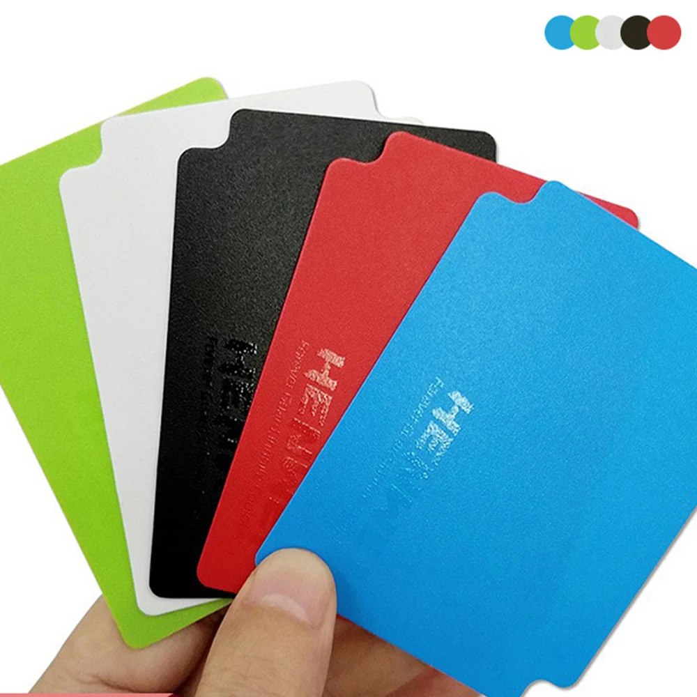 5pcs/pack Matched Thick Card Dividers Colorful Sanded Trading Card Separators Portable Game Card Box Organizer Inserts Gifts