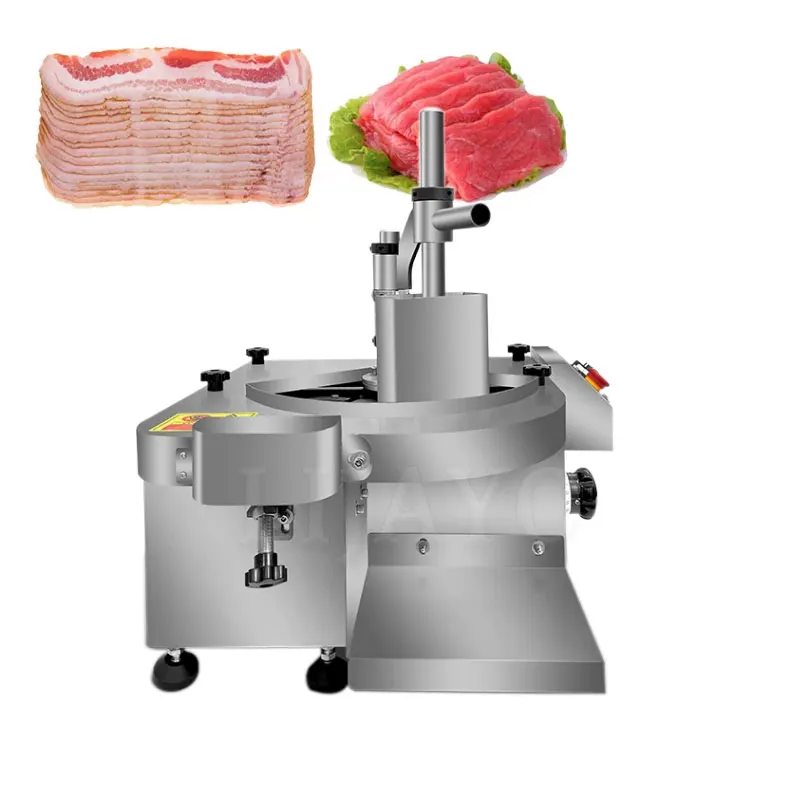 Commercial Automatic Fresh Meat Potato Carrot Slicer Machine Multifunctional Electric Meat Slicer For Kitchen