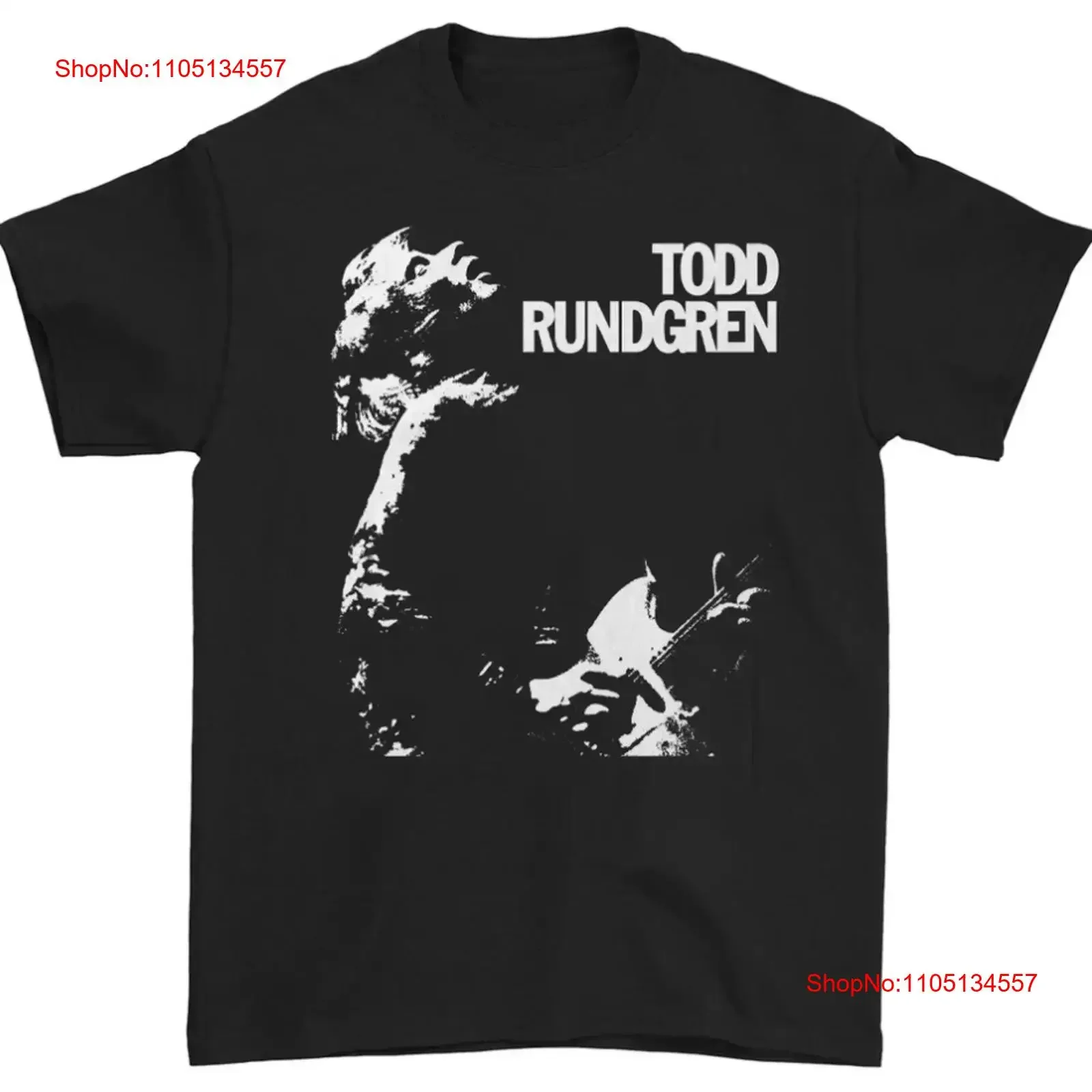 تي شيرت جديد من Todd Rundgren جميع المقاسات S 5Xl أسود RI_010 ملابس عتيقة أنيقة مغسولة ملابس غير رسمية قليلاً