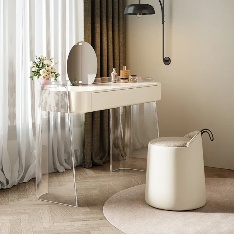 Professional Storage Cabinet Vanity Dresser Women Nordic Makeup Desk Dressing Table Luxury Modern Tocador Maquillaje Furniture image 2